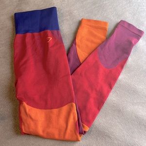 Gymshark multicolored leggings